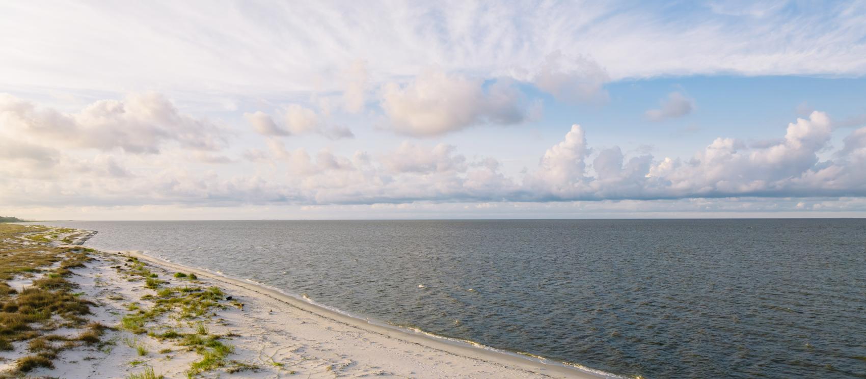比洛克西海滩的日出美景 比洛克西海滩的日出美景