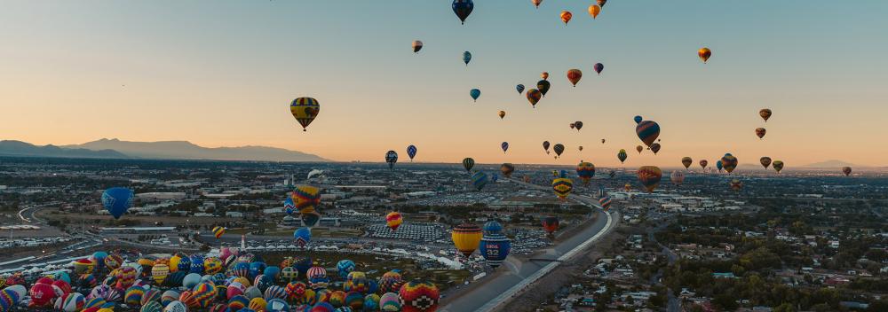 新墨西哥州阿尔伯克基国际热气球节